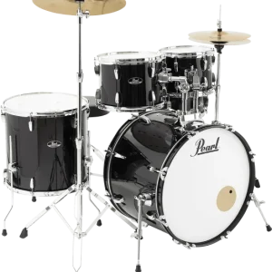 Produit De Marque Pearl Roadshow Rock 22 + Pack Sabian Solar - jet black