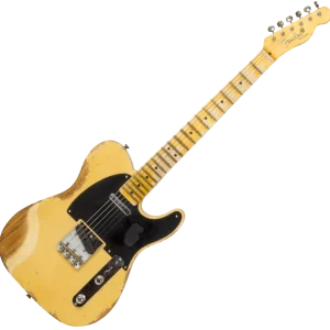 Acheter Direct Fender Custom Shop 1952 Telecaster R131281 - heavy relic aged nocaster blonde
