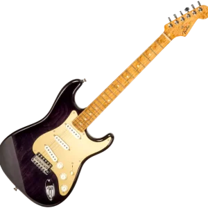 Commander Maintenant Fender Custom Shop American Custom Stratocaster XN15899 - nos ebony transparent