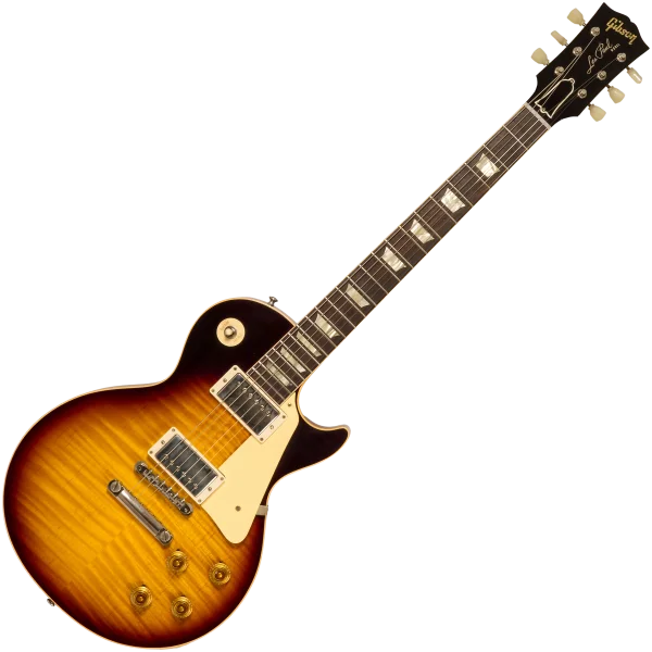 Gibson Custom Shop M2M 1959 Les Paul Standard Reissue 932147 - murphy lab ultra light aged kindred burst Prix Bas