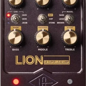 Meilleur Prix Universal audio UAFX Lion ‘68 Super Lead Amp
