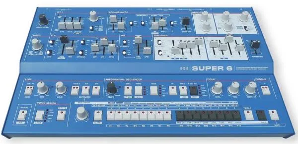 Commander Maintenant Udo audio Super 6 Desktop Blue SE