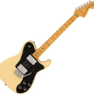 Fender Vintera II ‘70s Telecaster Deluxe with Tremolo (MEX, MN) - vintage white Certifié