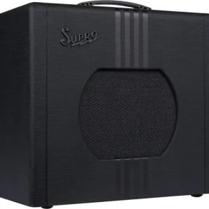 Supro Delta King 10 - Black/Black Réduction