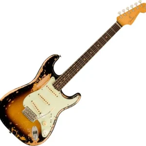 Fender Mike McCready Stratocaster (MEX, RW) - road worn 3-color sunburst Nouvel Arrivage