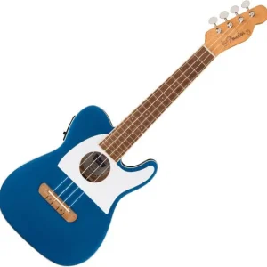 Fender Fullerton Tele Uke - lake placid blue Haute Qualité