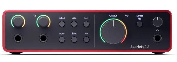 Focusrite SCARLETT 2i2 G4 Commande En Gros