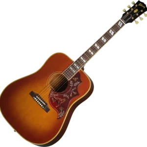 Gibson Custom Shop Murphy Lab Acoustic 1960 Hummingbird Fixed Bridge - light aged cherry sunburst Top Vente