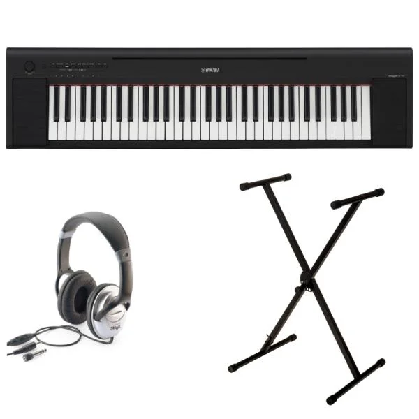 Yamaha NP-15 B + Stand + Casque Retour Gratuit