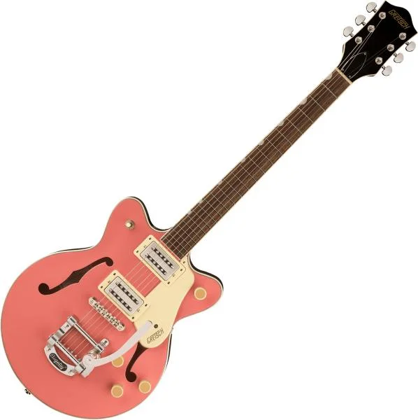 Haute Qualité Gretsch G2655T Streamliner Center Block Jr. Double-Cut with Bigsby - coral