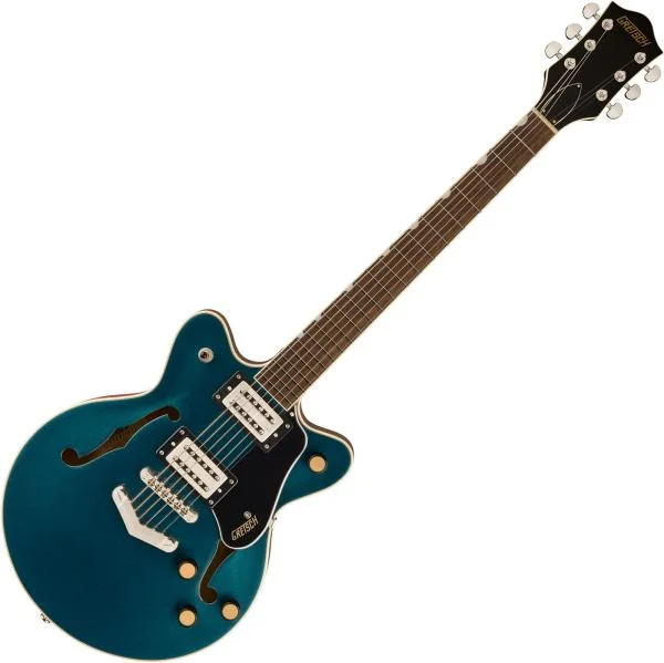 Top Vente Gretsch G2655 Streamliner Center Block Jr. Double-Cut With V-Stoptail - midnight sapphire