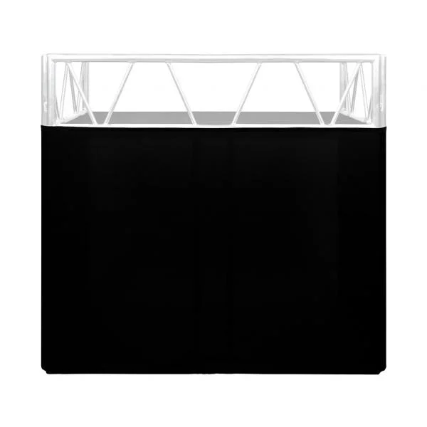Headliner Indio DJ Booth Scrim, black Populaire