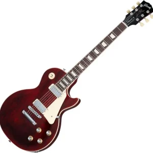 Gibson Les Paul 70s Deluxe Plain Top - wine red Haute Qualité