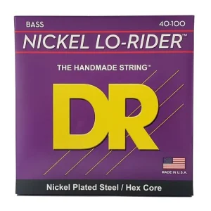 Populaire Dr LO-RIDER Nickel Plated Steel 40-100 - jeu de 4 cordes