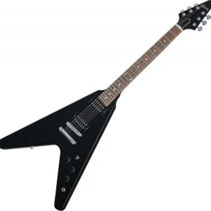 Vente Flash Gibson 80s Flying V - ebony