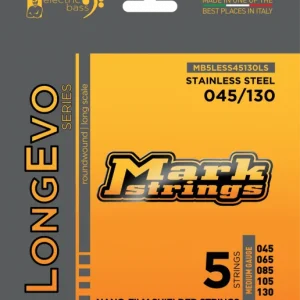 Dernière Chance Markbass LONGEVO SERIES 045-130 STAINLESS STEEL - jeu de 5 cordes
