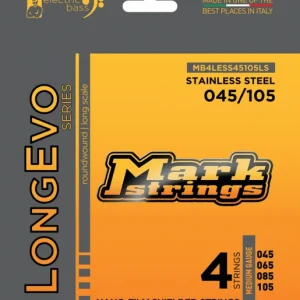 Meilleur Choix Markbass LONGEVO SERIES 045-105 STAINLESS STEEL - jeu de 4 cordes