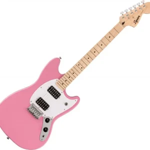 Squier Sonic Mustang HH - flash pink Satisfait Ou Remboursé