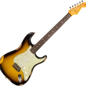 Affaire À Saisir Fender Custom Shop 1959 Stratocaster R117661 - relic 2-color sunburst