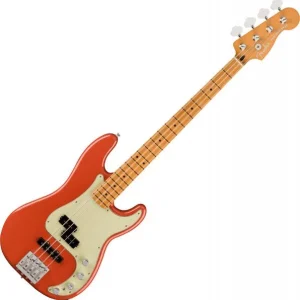 Fender Player Plus Precision Bass (MEX, PF) - fiesta red Top Vente