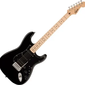 Squier Squier Sonic Stratocaster HSS - black Offre Spéciale