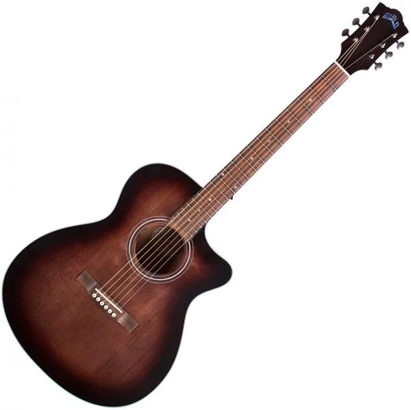 Vente Flash Guild Westerly OM-240CE - antique charcoal burst