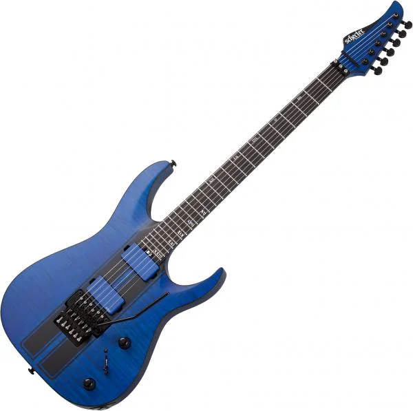 Commander Maintenant Schecter Banshee GT FR - satin trans blue