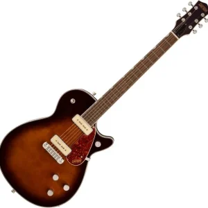 Gretsch G5210-P90 Electromatic Jet Two 90 Single-Cut with Wraparound - single barrel burst Nouvel Arrivage