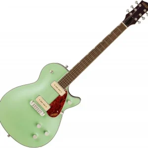 Gretsch G5210-P90 Electromatic Jet Two 90 Single-Cut with Wraparound - broadway jade Prix Choc