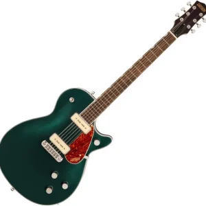 Prix Bas Gretsch G5210-P90 Electromatic Jet Two 90 Single-Cut with Wraparound - cadillac green