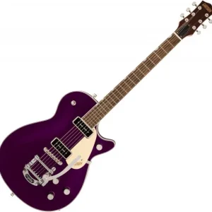 Prix Réduit Gretsch G5210T-P90 Electromatic Jet Two 90 Single-Cut with Bigsby - amethyst