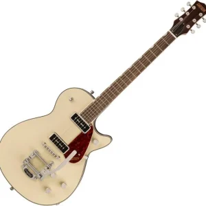 Commander Maintenant Gretsch G5210T-P90 Electromatic Jet Two 90 Single-Cut with Bigsby - vintage white
