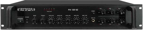Definitive audio PA 120 6Z Acheter En Ligne