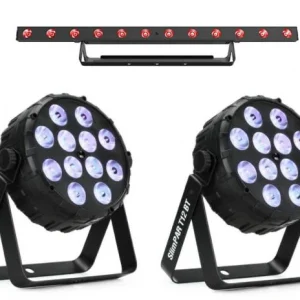 Chauvet dj COLORband T3 BT + SlimPAR T12 BT x 2 Seulement Aujourd'hui