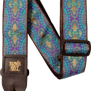 Commander Vite Ernie ball Jacquard 2-inches Guitar Strap - Kashmir Moonrise