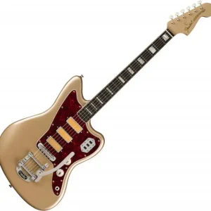 Fender Gold Foil Jazzmaster Ltd (MEX, EB) - shoreline gold Bon Plan