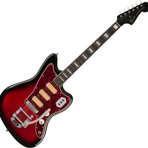 Vente Directe Fender Gold Foil Jazzmaster Ltd (MEX, EB) - candy apple burst