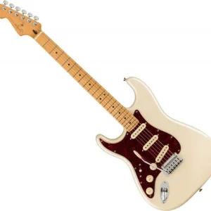 Fender Player Plus Stratocaster LH (MEX, MN) - olympic pearl Pas Cher