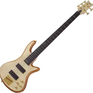Offre Limitée Schecter Stiletto Custom-5 5-String - natural satin