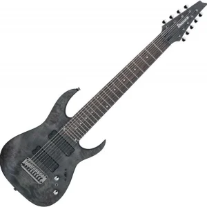 Achetez Aujourd'hui Ibanez RG9PB TGF Axe Design Lab 9-String - transparent grey flat