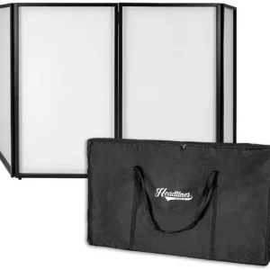 Headliner Santa Monica Portable DJ Facade (Includes white Sc Retour Gratuit