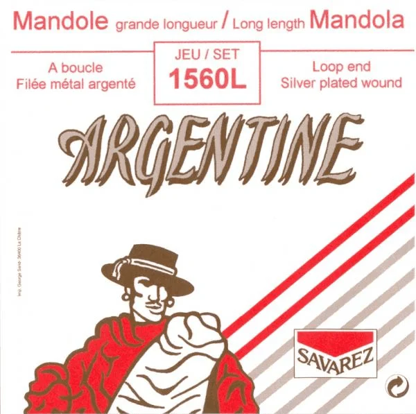 Savarez Argentine 1560L Pour Mandole - jeu de 8 cordes Commander Maintenant