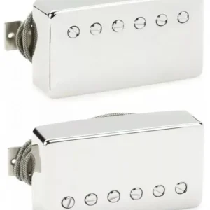 Gibson Custombucker Matched Set (2-Conductor, Alnico 3) - True Historic Nickel Livraison Express