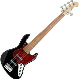 Sadowsky MetroLine 21-Fret Vintage J/J Bass Alder (5-String, Germany, Morado) - solid black gloss Affaire À Saisir
