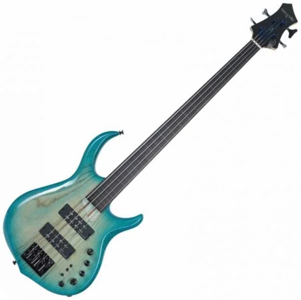 Prix Choc Sire Marcus Miller M5 Swamp Ash 4ST Fretless - transparent blue