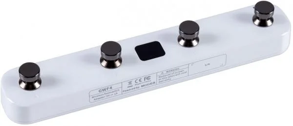 Meilleure Vente Mooer GWF4 GTRS Wireless Footswitch - Vintage White