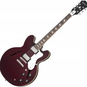 Nouvelle Collection Epiphone Noel Gallagher Riviera - dark wine red