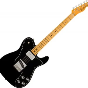 Offre Limitée Fender American Vintage II 1977 Telecaster Custom (USA, MN) - black