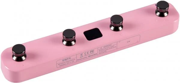 Meilleur Prix Mooer GWF4 GTRS Wireless Footswitch - Shell Pink