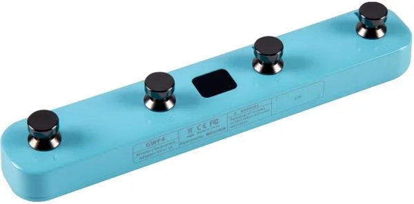 Commander Maintenant Mooer GWF4 GTRS Wireless Footswitch - Sonic Blue